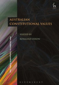Cover image: Australian Constitutional Values 1st edition 9781509939510