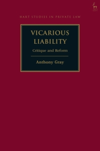 Cover image: Vicarious Liability 1st edition 9781509920235