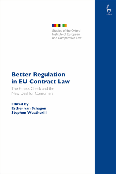 Cover image for book Better Regulation in EU Contract Law