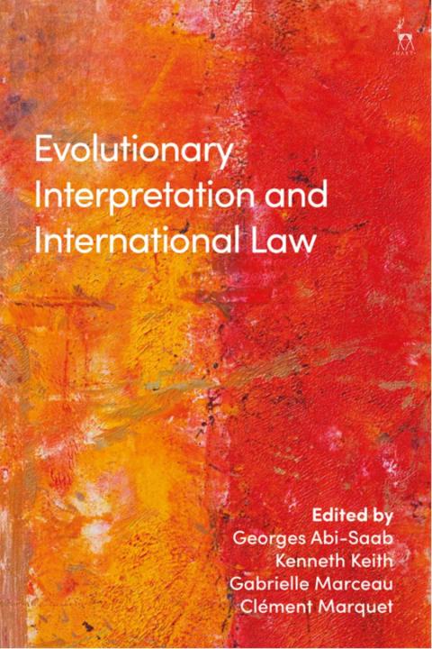 Cover image for book Evolutionary Interpretation and International Law