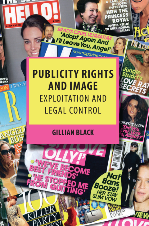 Cover image for book Publicity Rights and Image