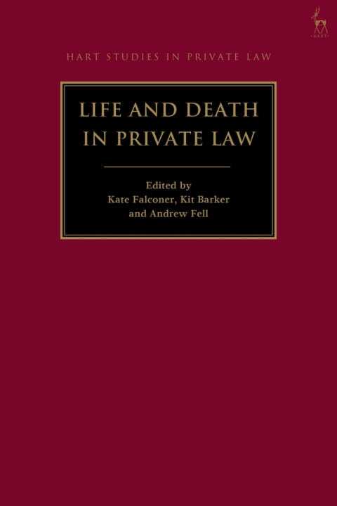 Cover image for book Life and Death in Private Law