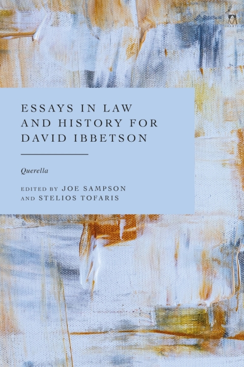 Cover image for book Essays in Law and History for David Ibbetson