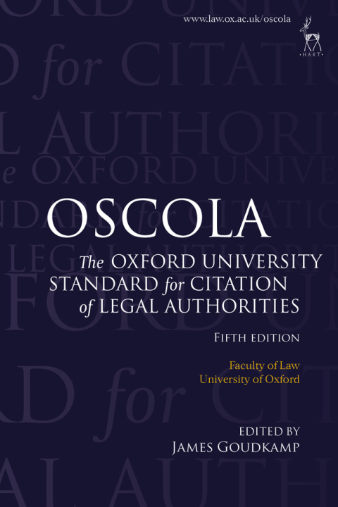 Cover image for book OSCOLA