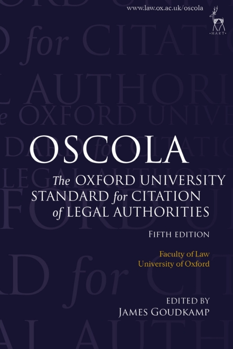 Cover image for book OSCOLA