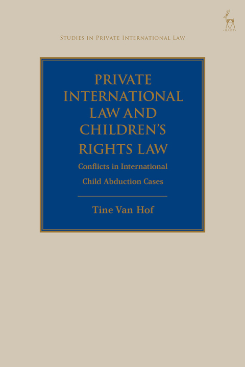 Cover image for book Private International Law and Children's Rights Law