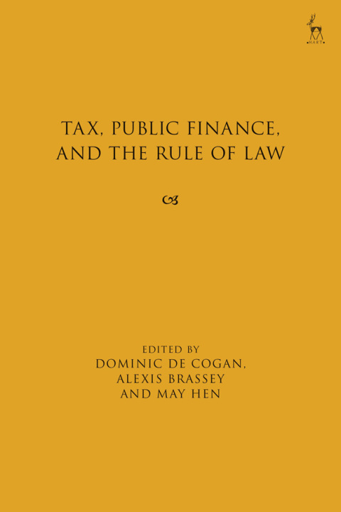 Cover image for book Tax, Public Finance, and the Rule of Law