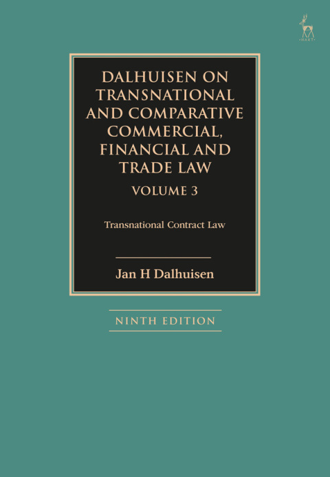Cover image for book Dalhuisen on Transnational and Comparative Commercial, Financial and Trade Law Volume 3
