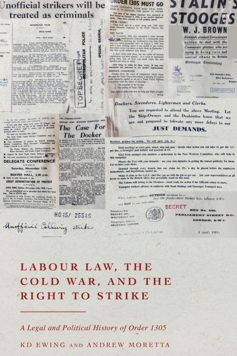 Cover image for book Labour Law, the Cold War, and the Right to Strike