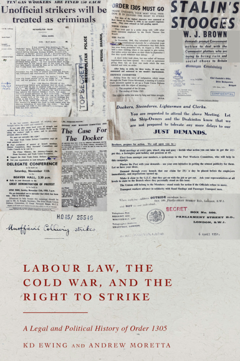 Cover image for book Labour Law, the Cold War, and the Right to Strike