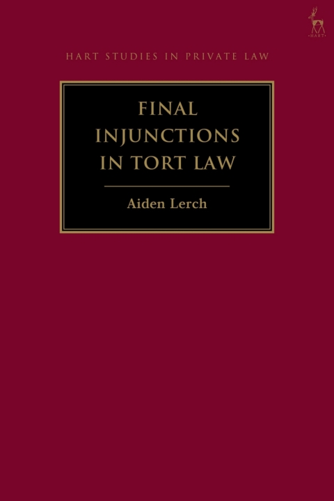 Cover image for book Final Injunctions in Tort Law