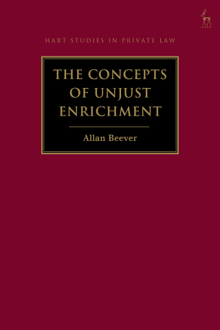 The Concepts of Unjust Enrichment