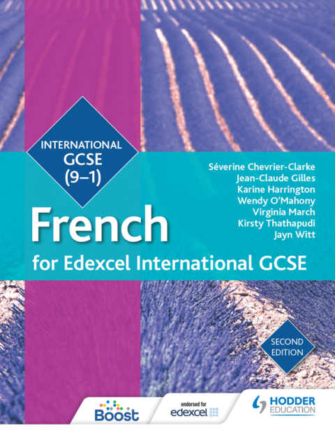 Cover image for book Edexcel International GCSE French Student Book Second Edition