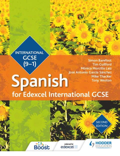 Cover image for book Edexcel International GCSE Spanish Student Book Second Edition