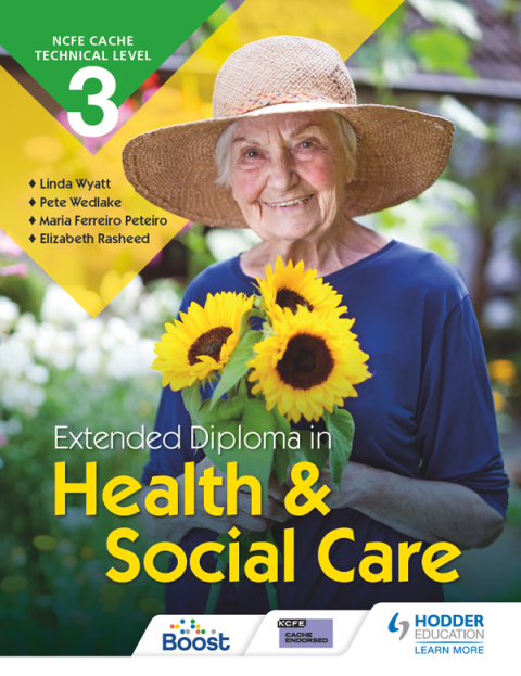 Cover image for book NCFE CACHE Technical Level 3 Extended Diploma in Health and Social Care