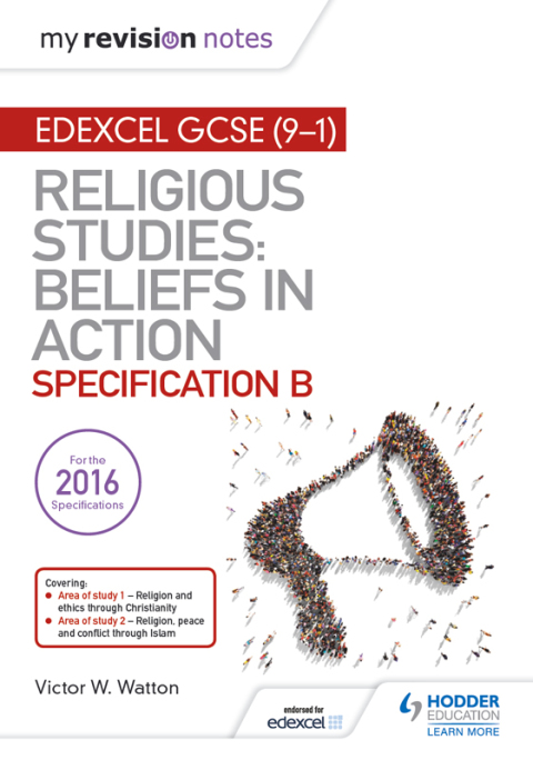 Cover image for book My Revision Notes Edexcel Religious Studies for GCSE (9-1): Beliefs in Action (Specification B)