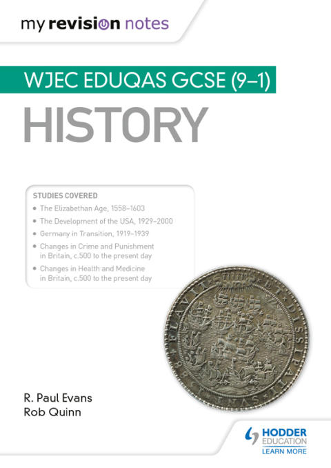 Cover image for book My Revision Notes: WJEC Eduqas GCSE (9-1) History