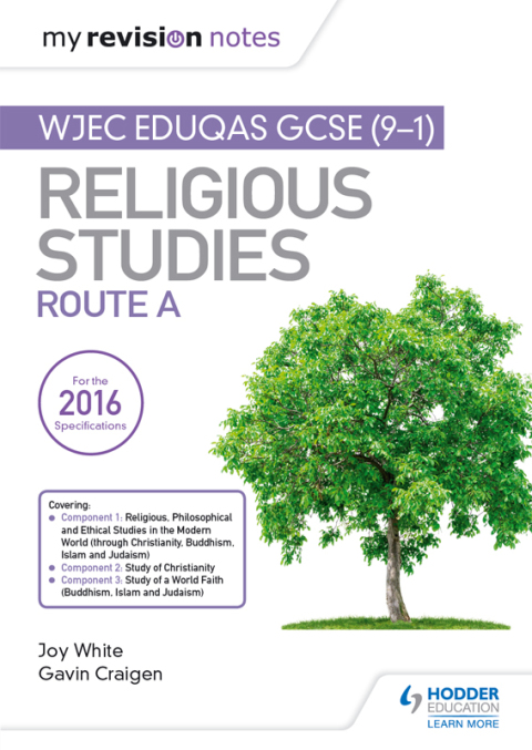 Cover image for book My Revision Notes WJEC Eduqas GCSE (9-1) Religious Studies Route A