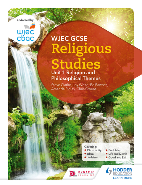 Cover image for book CBAC TGAU Astudiaethau Crefyddol Uned 1 Crefydd a Themâu Athronyddol (WJEC GCSE Religious Studies: Unit 1 Religion and Philosophical Themes Welsh-language edition)