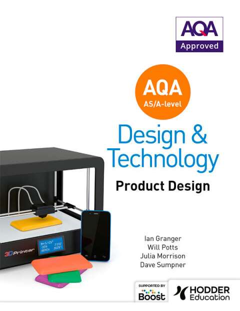 Cover image for book AQA AS/A-Level Design and Technology: Product Design
