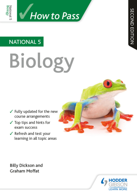 Cover image for book How to Pass National 5 Biology, Second Edition