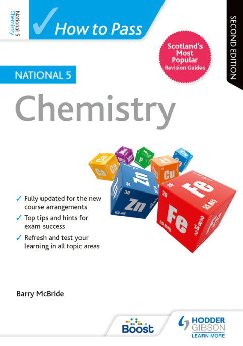 Cover image for book How to Pass National 5 Chemistry, Second Edition