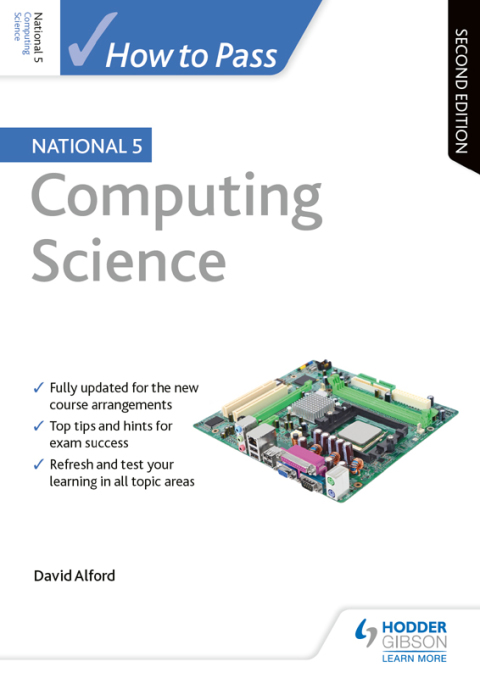 Cover image for book How to Pass National 5 Computing Science, Second Edition