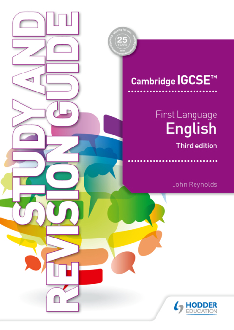 Cover image for book Cambridge IGCSE First Language English Study and Revision Guide 3rd edition