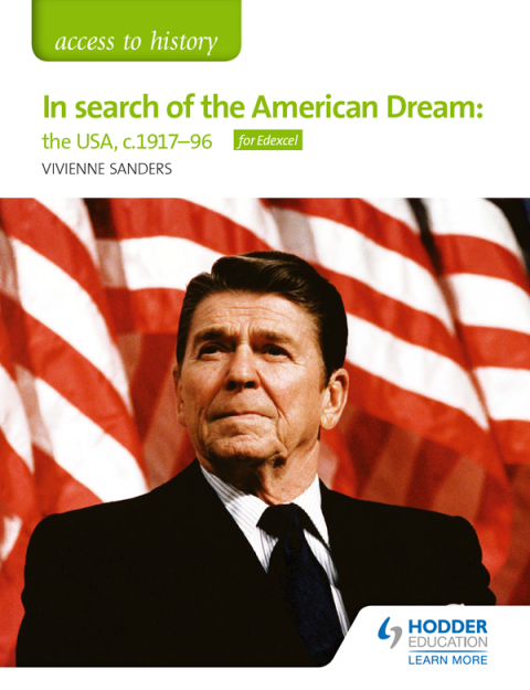 Cover image for book Access to History: In search of the American Dream: the USA, c1917–96 for Edexcel