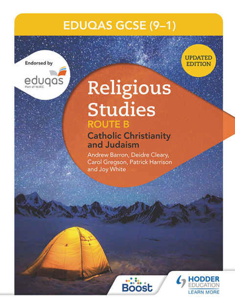 Cover image for book Eduqas GCSE (9-1) Religious Studies Route B: Catholic Christianity and Judaism