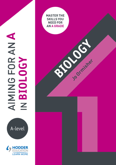 Cover image for book Aiming for an A in A-level Biology