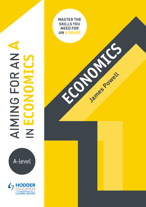 Cover image for book Aiming for an A in A-level Economics