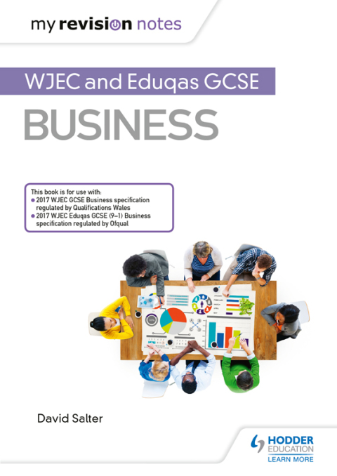 Cover image for book My Revision Notes: WJEC and Eduqas GCSE Business