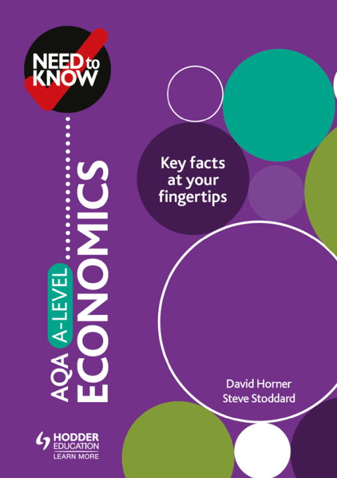 Cover image for book Need to Know: AQA A-level Economics