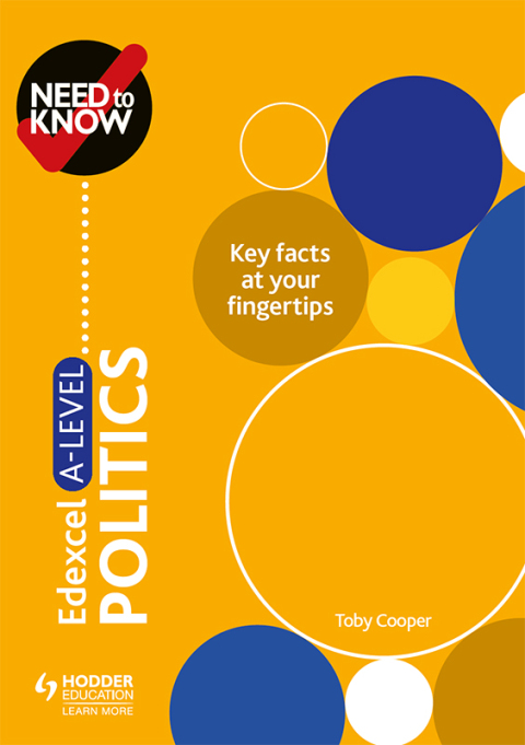 Cover image for book Need to Know: Edexcel A-level Politics