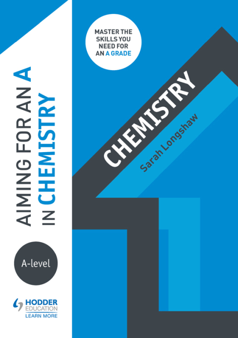 Cover image for book Aiming for an A in A-level Chemistry