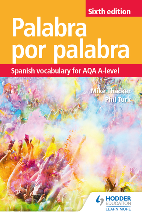 Cover image for book Palabra por Palabra Sixth Edition: Spanish Vocabulary for AQA A-level