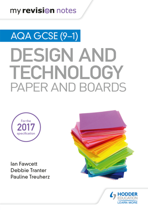 Cover image for book My Revision Notes: AQA GCSE (9-1) Design and Technology: Paper and Boards