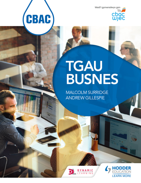 Cover image for book CBAC TGAU Busnes (WJEC GCSE Business Welsh-language edition)
