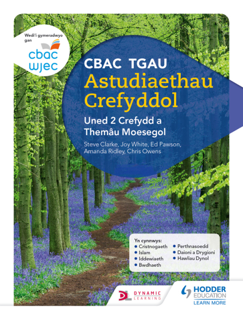 Cover image for book CBAC TGAU Astudiaethau Crefyddol Uned 2 Crefydd a Themâu Moesegol (WJEC GCSE Religious Studies: Unit 2 Religion and Ethical Themes Welsh-language edition)