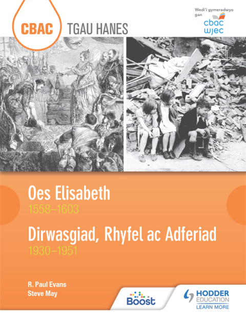 Cover image for book WJEC GCSE History: The Elizabethan Age 1558–1603 and Depression, War and Recovery 1930–1951