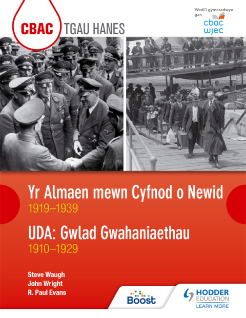 Cover image for book WJEC GCSE History: Germany in Transition, 1919–1939 and the USA: A Nation of Contrasts, 1910–1929