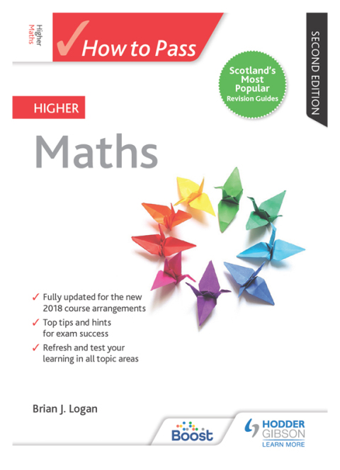 Cover image for book How to Pass Higher Maths, Second Edition