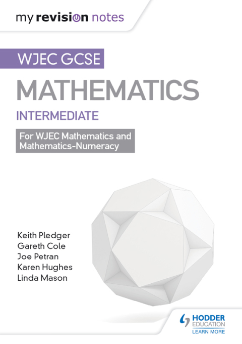 Cover image for book WJEC GCSE Maths Intermediate: Revision Guide