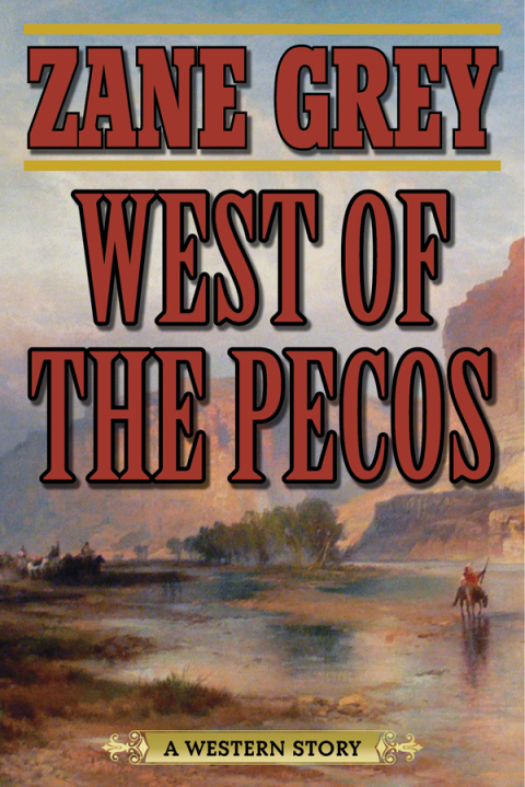Cover image for book West of the Pecos