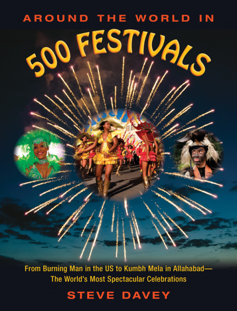 Cover image for book Around the World in 500 Festivals