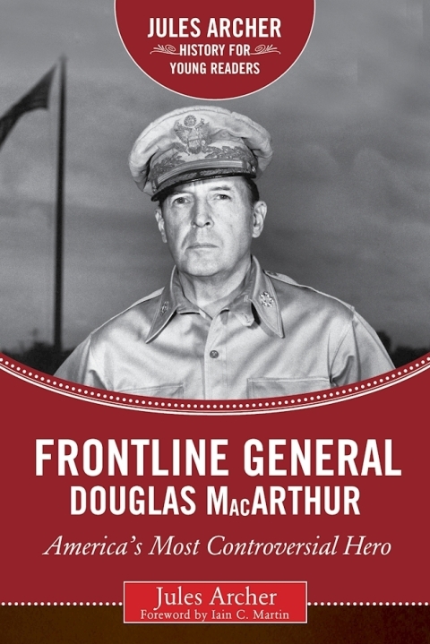 Cover image for book Frontline General: Douglas MacArthur