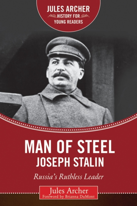 Cover image for book Man of Steel: Joseph Stalin
