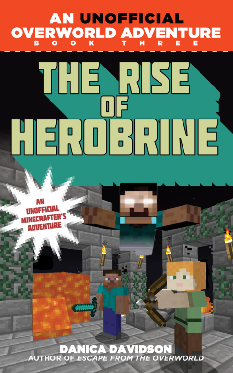 Cover image for book The Rise of Herobrine