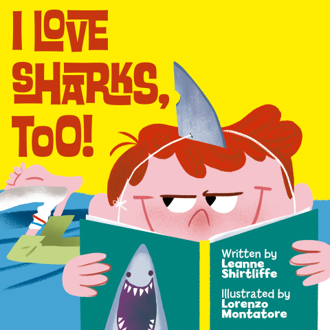 Cover image for book I Love Sharks, Too!